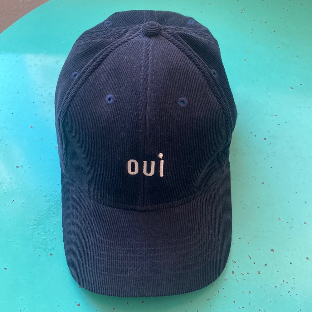 Clare V Corduroy Baseball Cap Hat